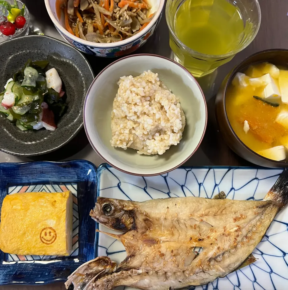 Snapdishの料理写真:いつかのカマス和定食🙂|noeさん