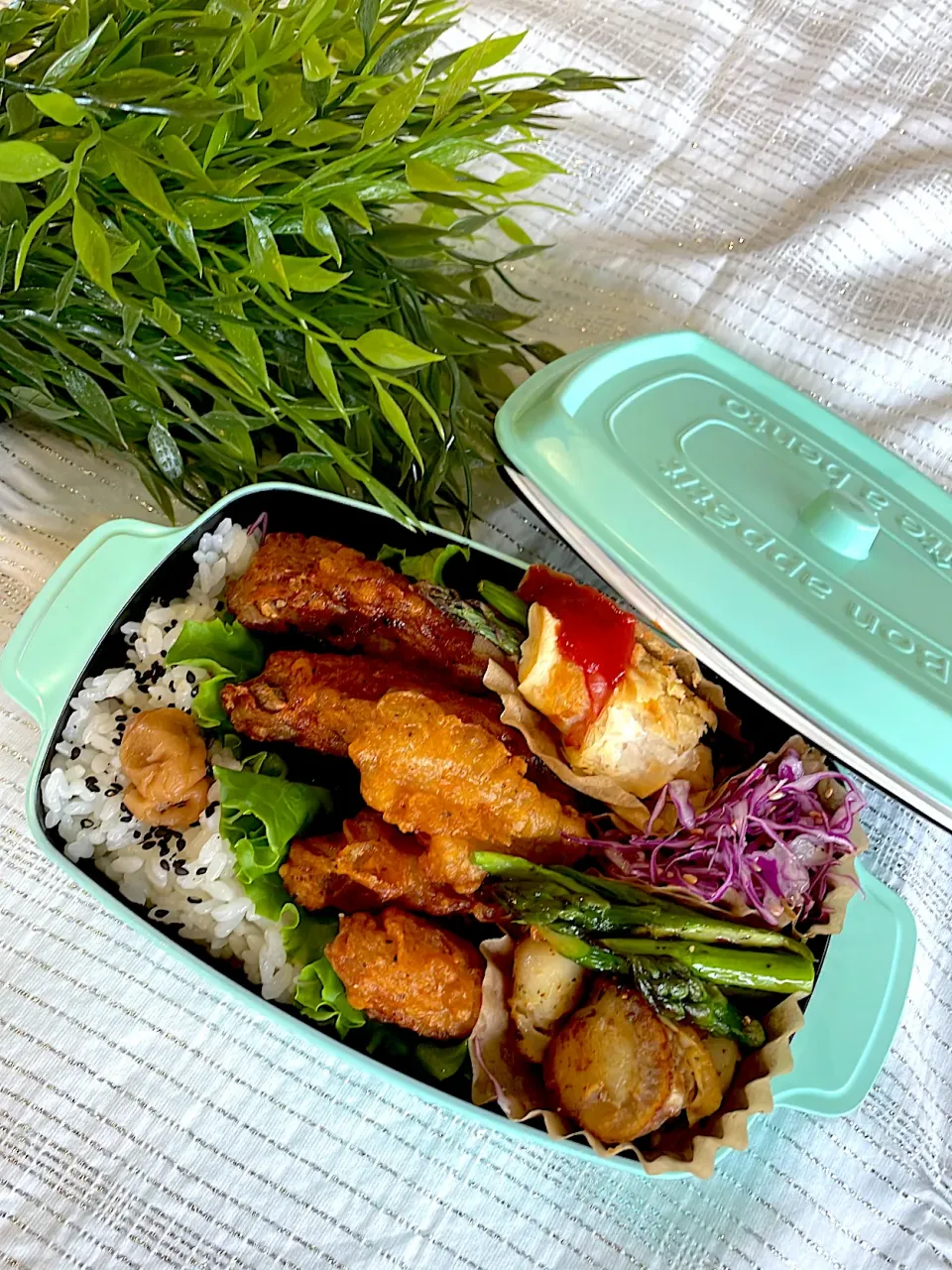 Snapdishの料理写真:やってしまった🫢弁当🍱|ayuさん