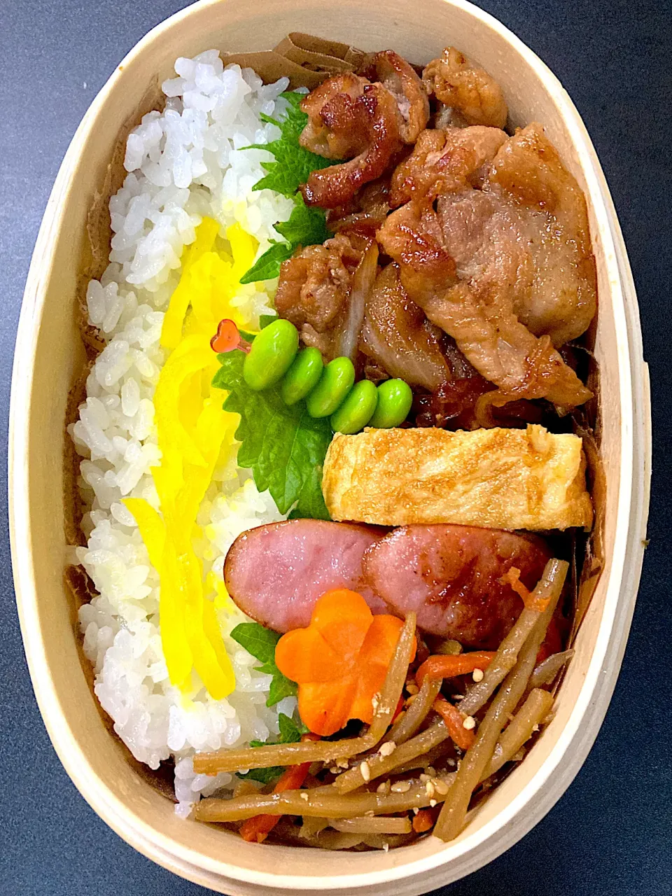 生姜焼き弁当|マージさん