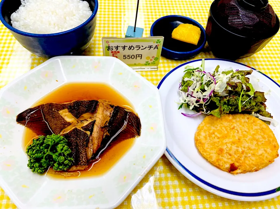 カレイ煮付け定食|nyama1さん