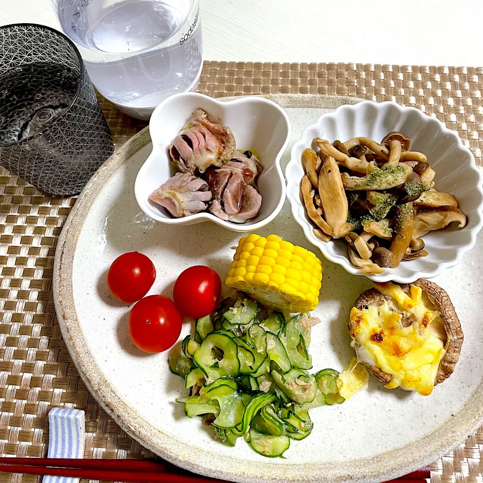 6/15晩ご飯：砂ずりのコンフィ|ななみんさん