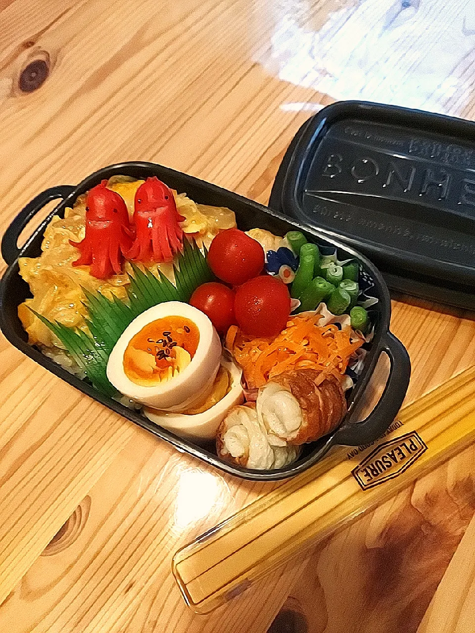 Snapdishの料理写真:2022.6.16 娘弁当🍱|あずきラテさん