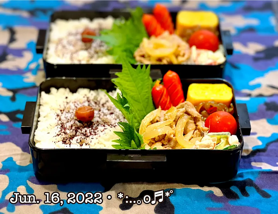 Snapdishの料理写真:2022/06/16お弁当〜♡|いく❤️さん