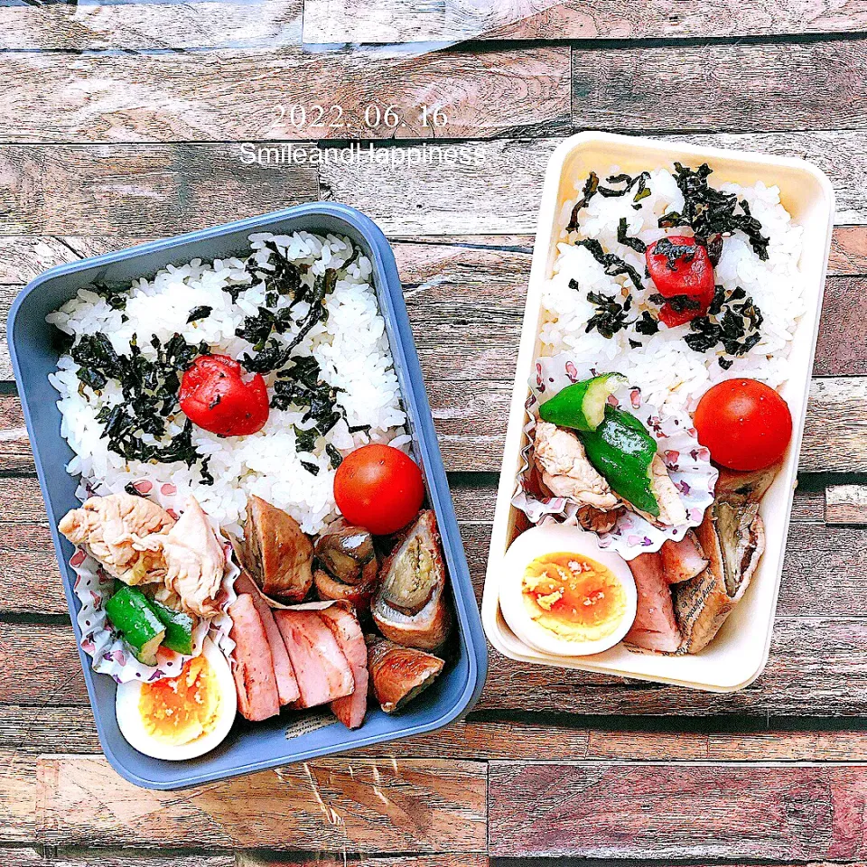 Snapdishの料理写真:2人弁当😆|Rie Naganoさん