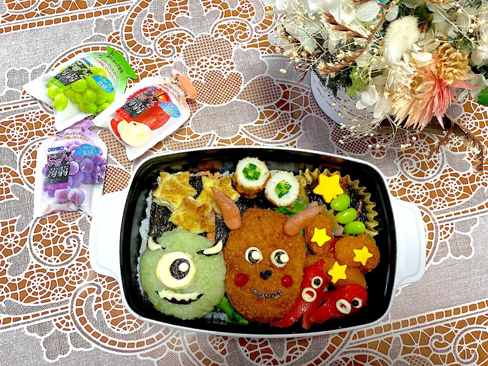 Snapdishの料理写真:2022.6.16はモンスターズインク弁当⭐️|makoさん