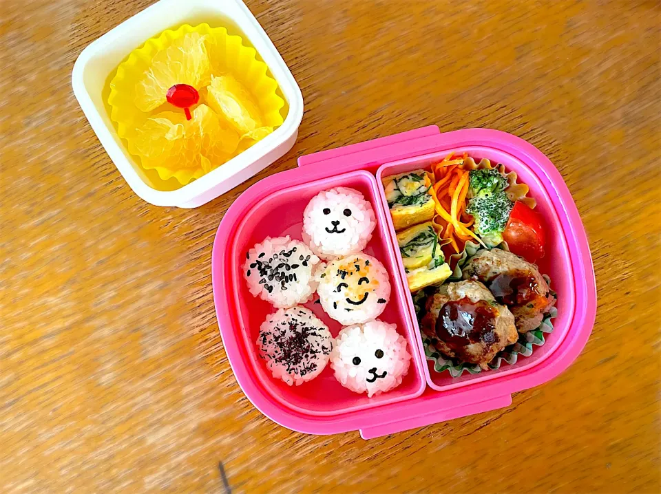 Snapdishの料理写真:ハンバーグ弁当|ふうりんさん