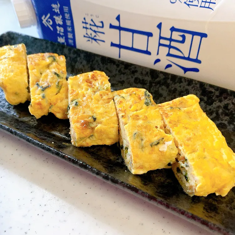 Snapdishの料理写真:糀甘酒入り卵焼き|chiemiさん