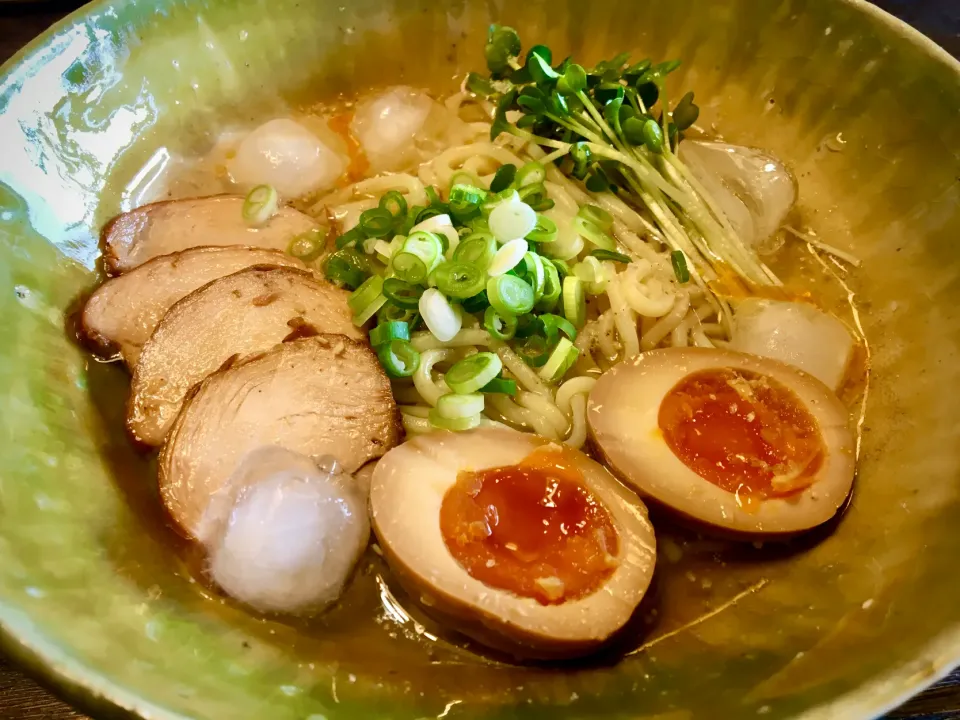 チキンしょう油スープの                          「冷やしラーメン」|mottoさん