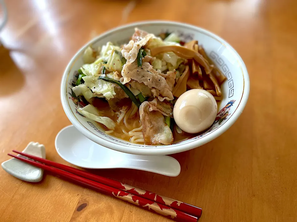 野菜たっぷり味噌ラーメン|sachi ＊さん