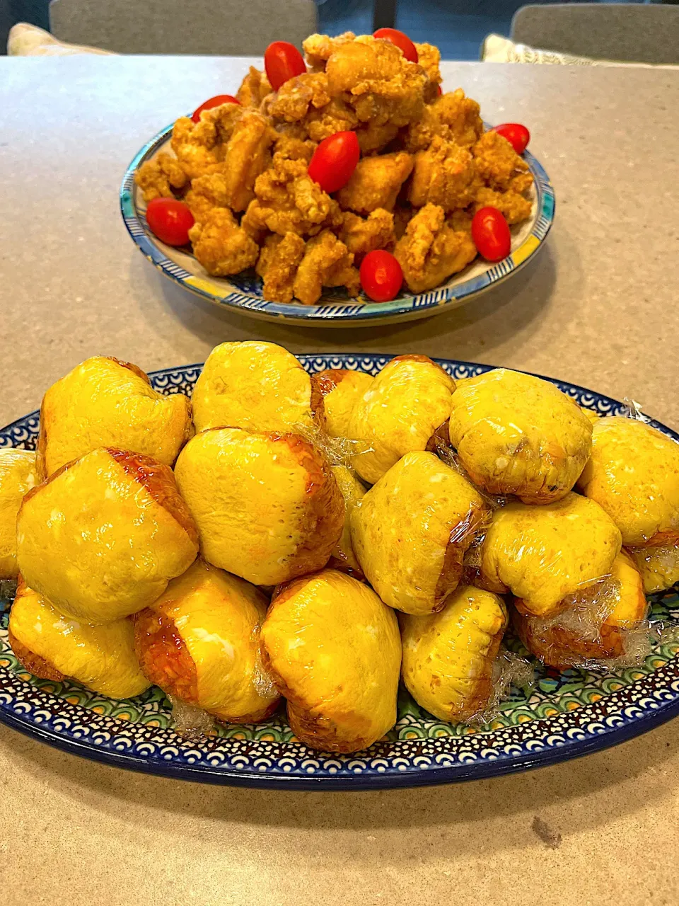 チキンオムライス🍅&唐揚げ🍗！|Mayumiさん