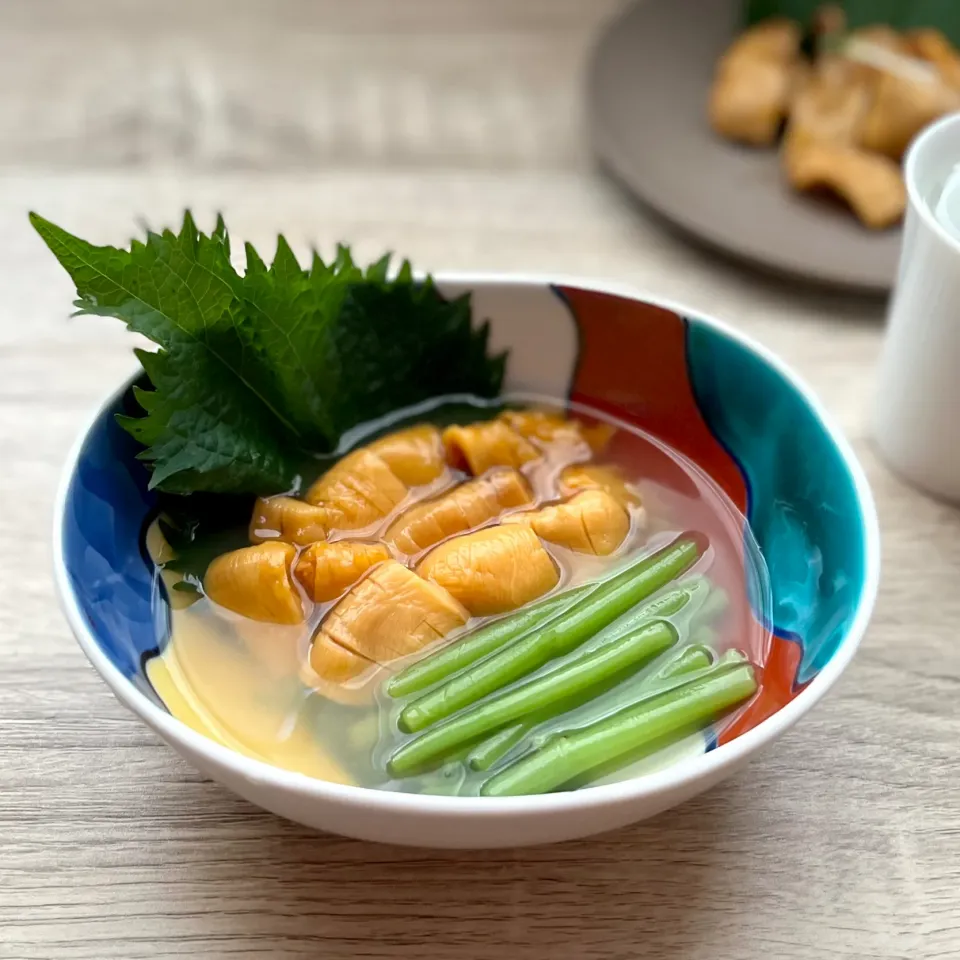 🟠まるさんの料理 ほやとミズの水物|まる(丸大豆)さん