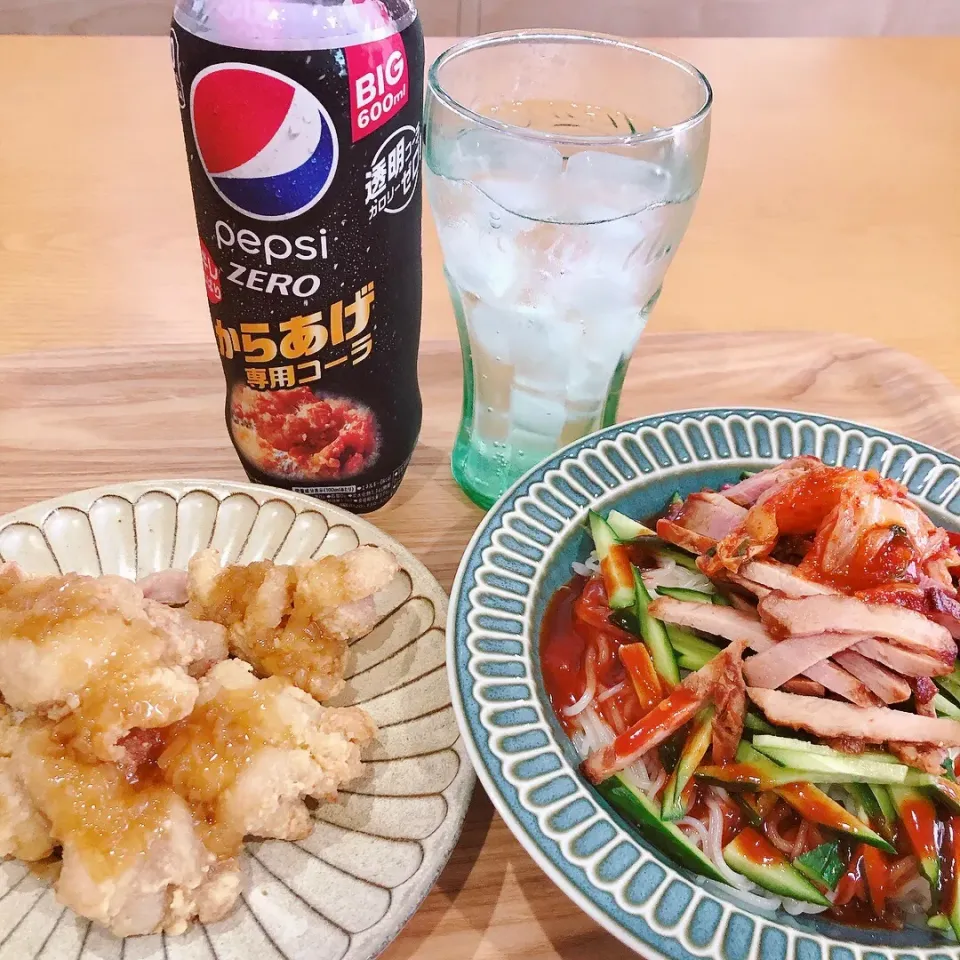 ピピン麺と唐揚げ🍺|海斗さん