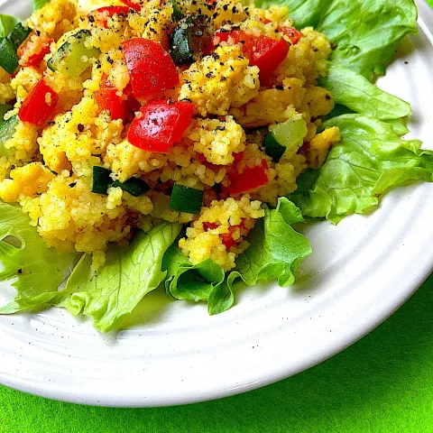 「クスクス」を使ってみたSnapdishの料理・レシピ写真:クスクスのサラダ🥗