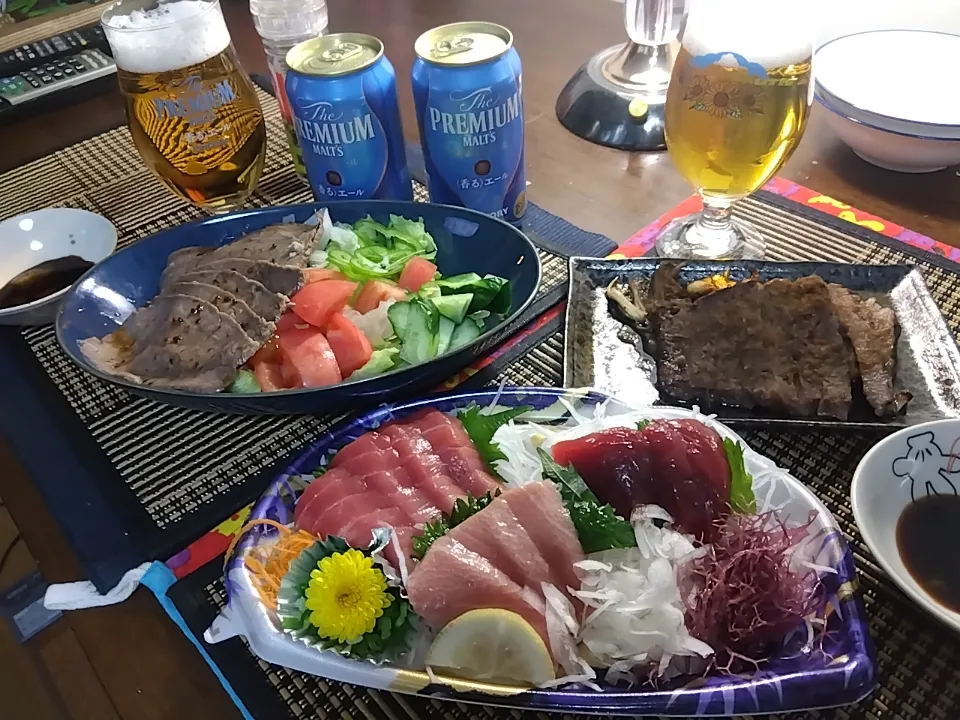 Snapdishの料理写真:父の日おめでとう|マスチさん