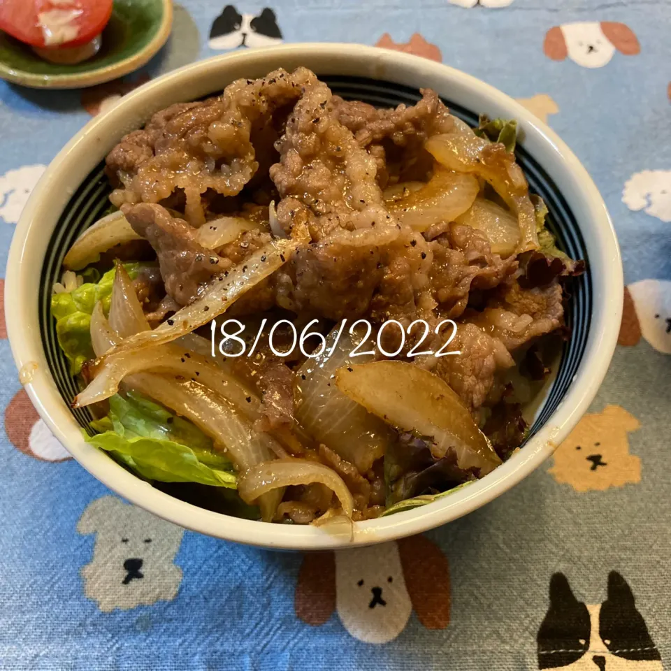 焼肉丼|友さん