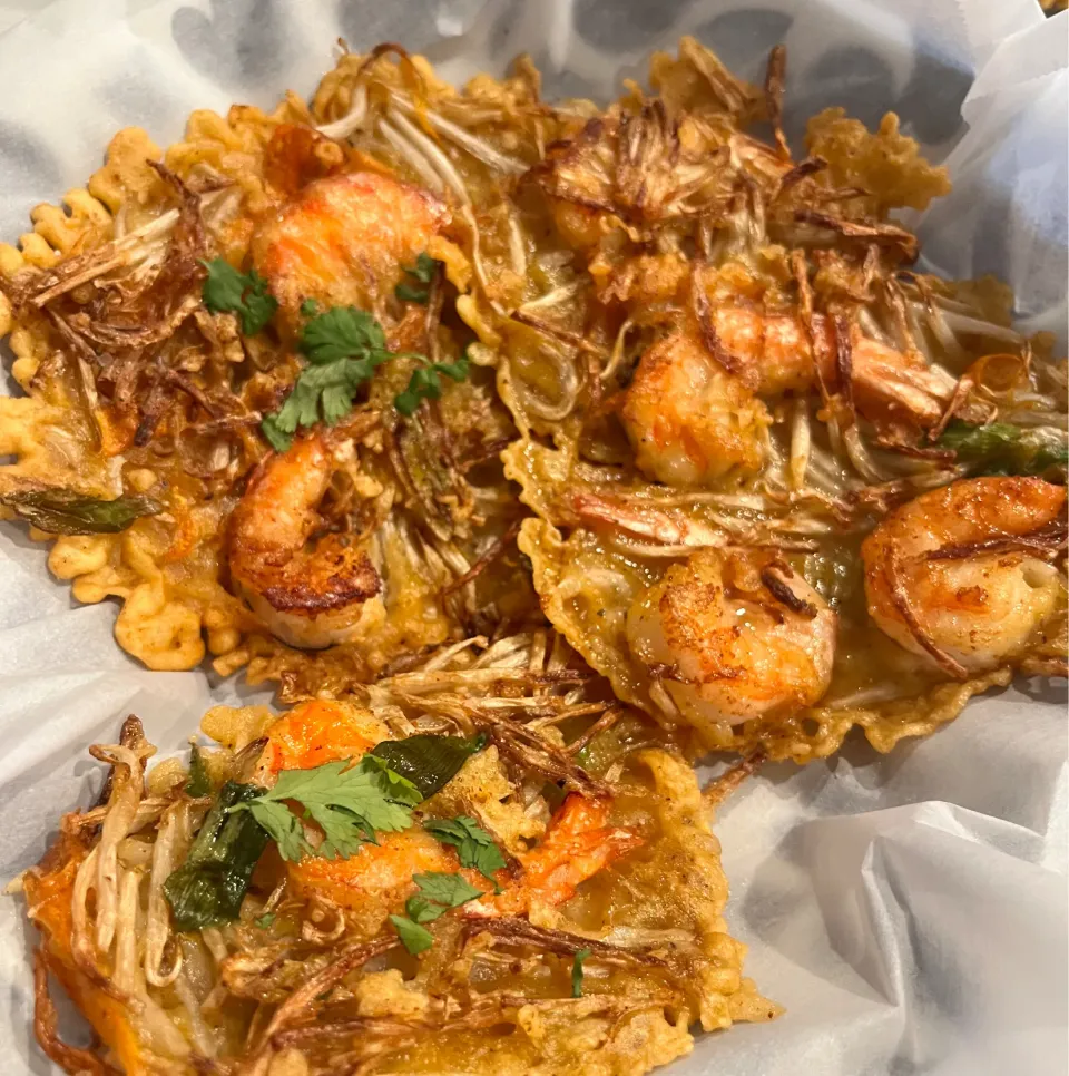 Shrimp Okoy - beansprout Fritters with shrimp|🌺IAnneさん