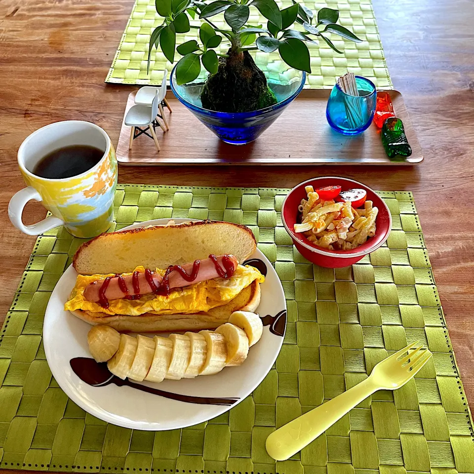 Snapdishの料理写真:ローゼルさんちの朝ごはん　2022・6・19|ローゼルさん