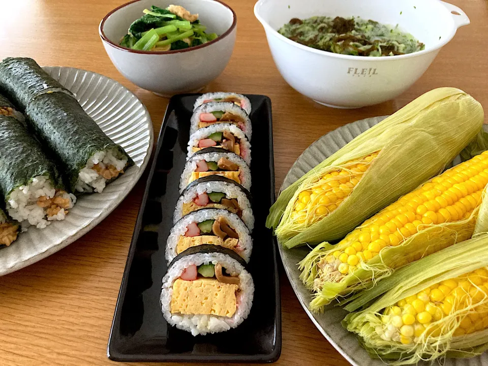 Snapdishの料理写真:＊夏ランチ🌽＊|＊抹茶＊さん