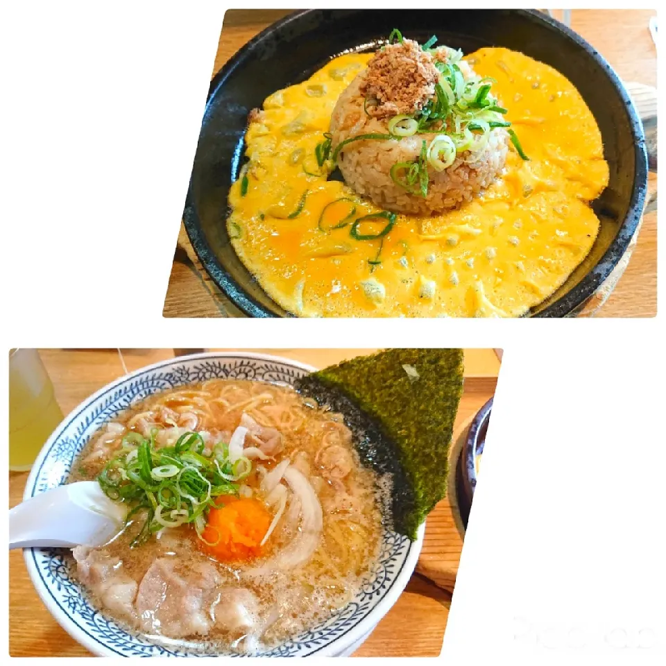 今日のランチ☀️🍴
チャーハンも熱い鉄板に卵を周りにかけて
熱々で美味しく頂きました🤗|no-noさん