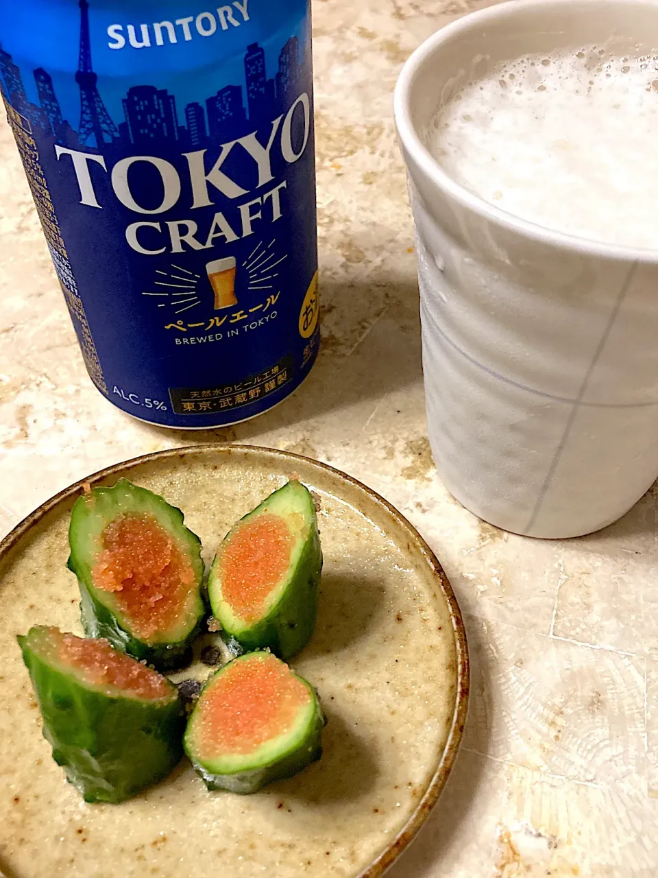 明太子きゅうり🥒とTOKYO CRAFT|MIEKO 沼澤三永子さん