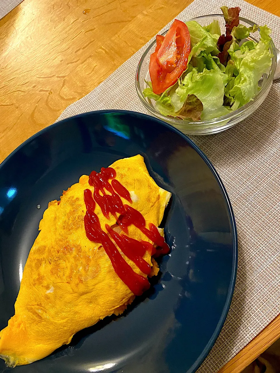 オムライス  夕食|aireimamaさん