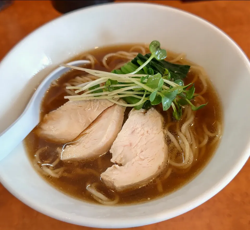 冷やし煮干醤油ラーメン(メンマ抜き)|哲さん