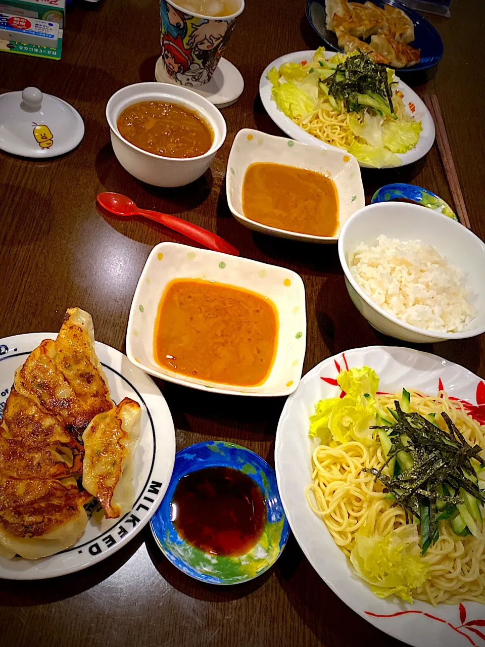 辛味噌つけ麺　黒豚焼き餃子|ch＊K*∀o(^^*)♪さん