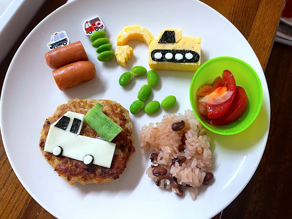 ♡祝♡2歳　次男君バースデーディナー　幼児食|yuuさん