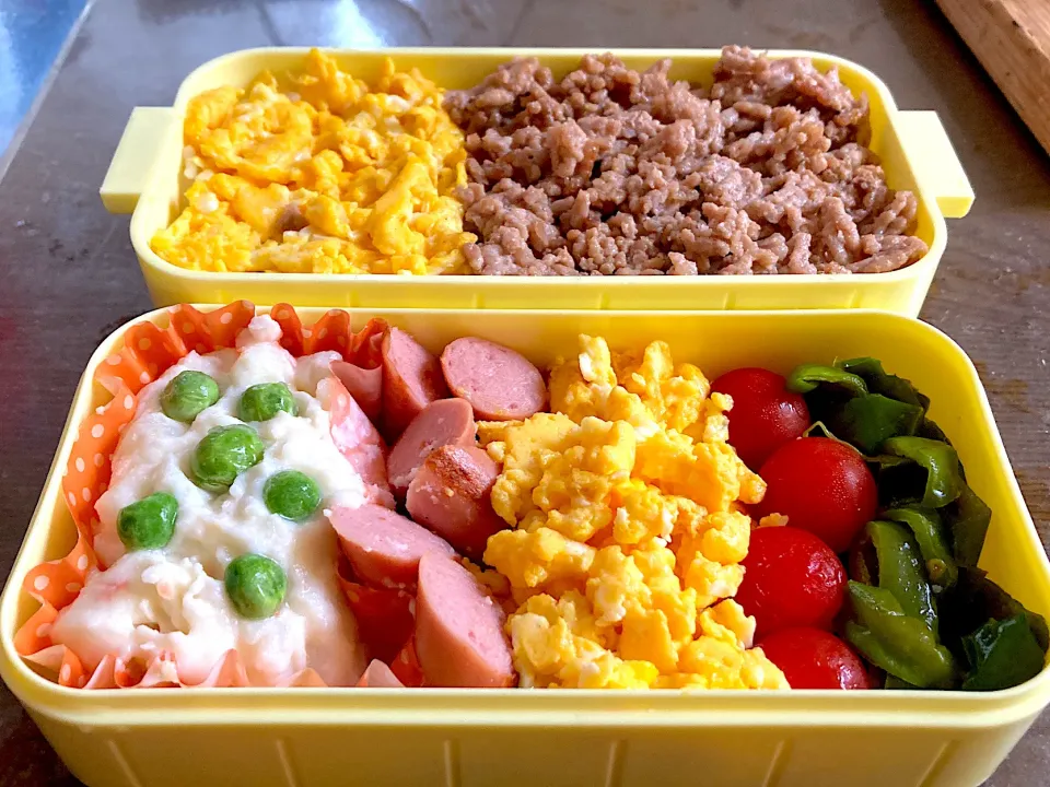 二食丼弁当|料理嫌いを直したいさん