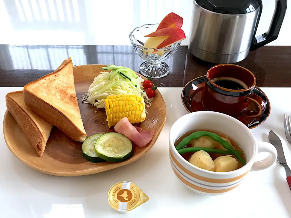 Snapdishの料理写真:朝ごはん|SARAさん