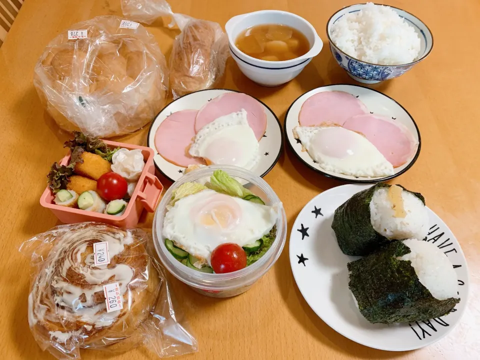 朝ごはんとお弁当🍱2022.6.10.|kimikimiさん