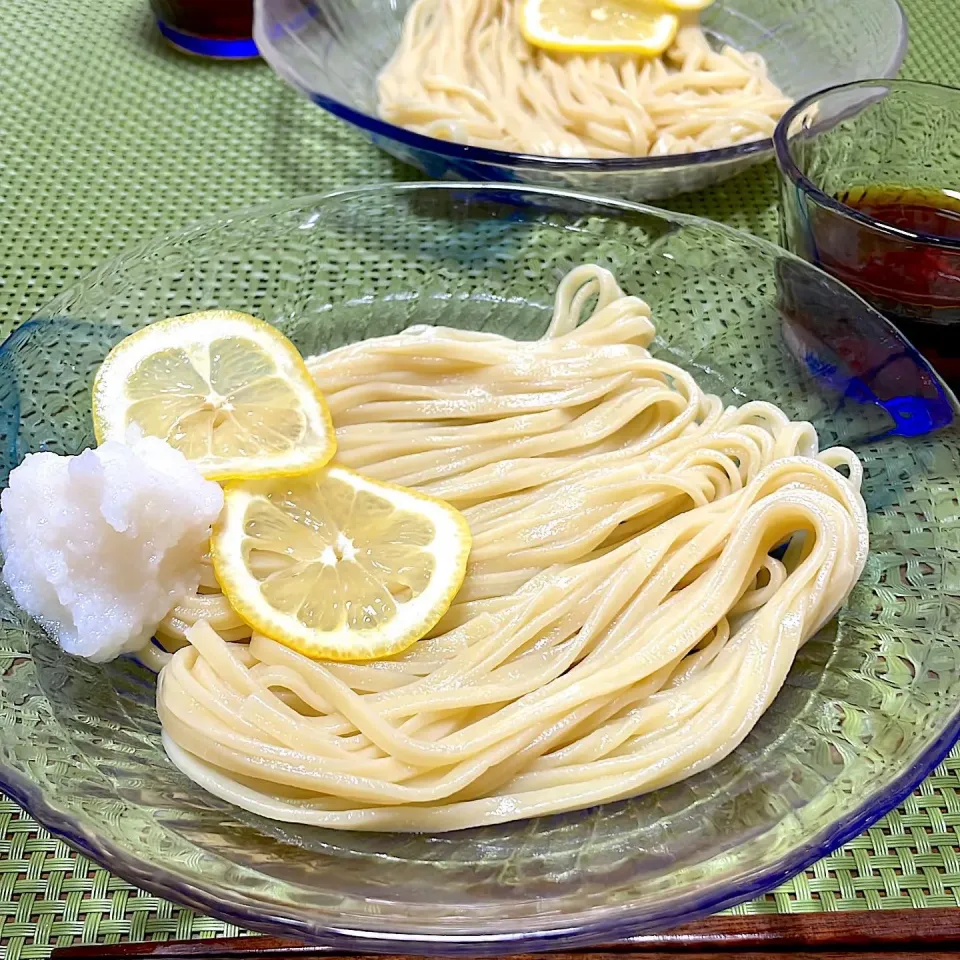 夕食は冷やしつけレモンうどん|Sakuraさん