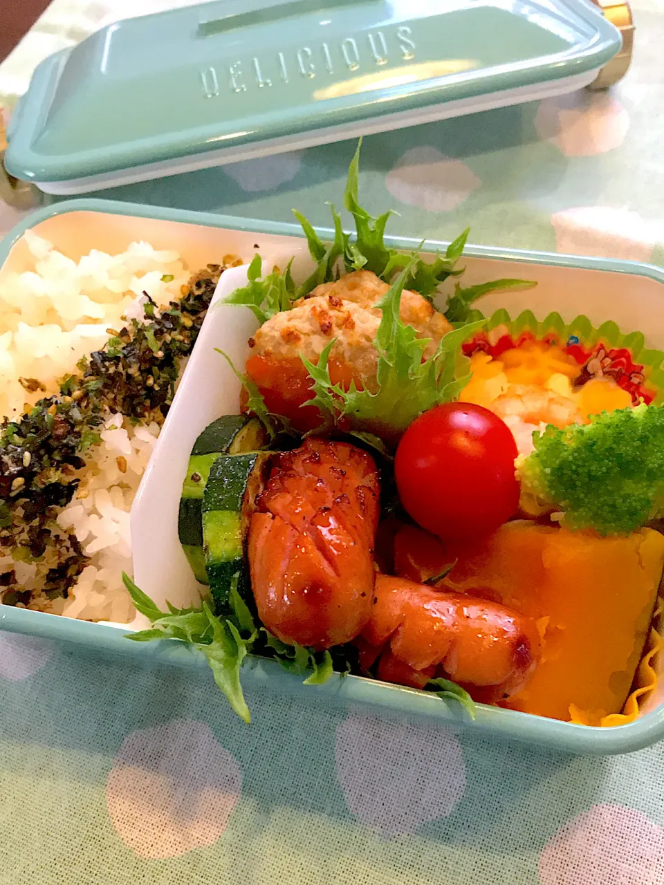 2022.6.22  ＊今日のお弁当＊かぼちゃの煮物＊|rinrin*mama*さん