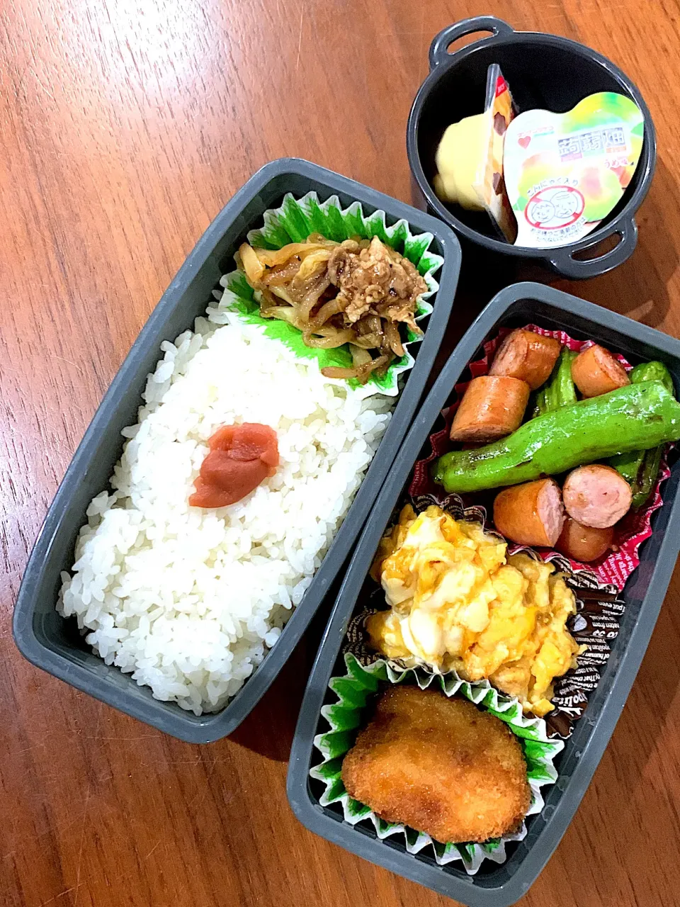 Snapdishの料理写真:2022/6/22 中3息子弁当|こうれい母さん