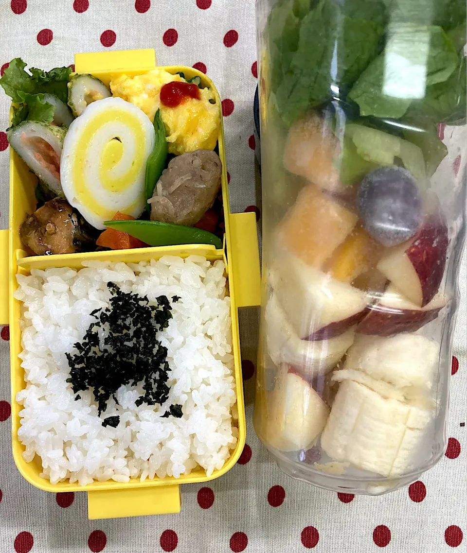 Snapdishの料理写真:6月22日 週の中日弁当🍱|sakuramochiさん