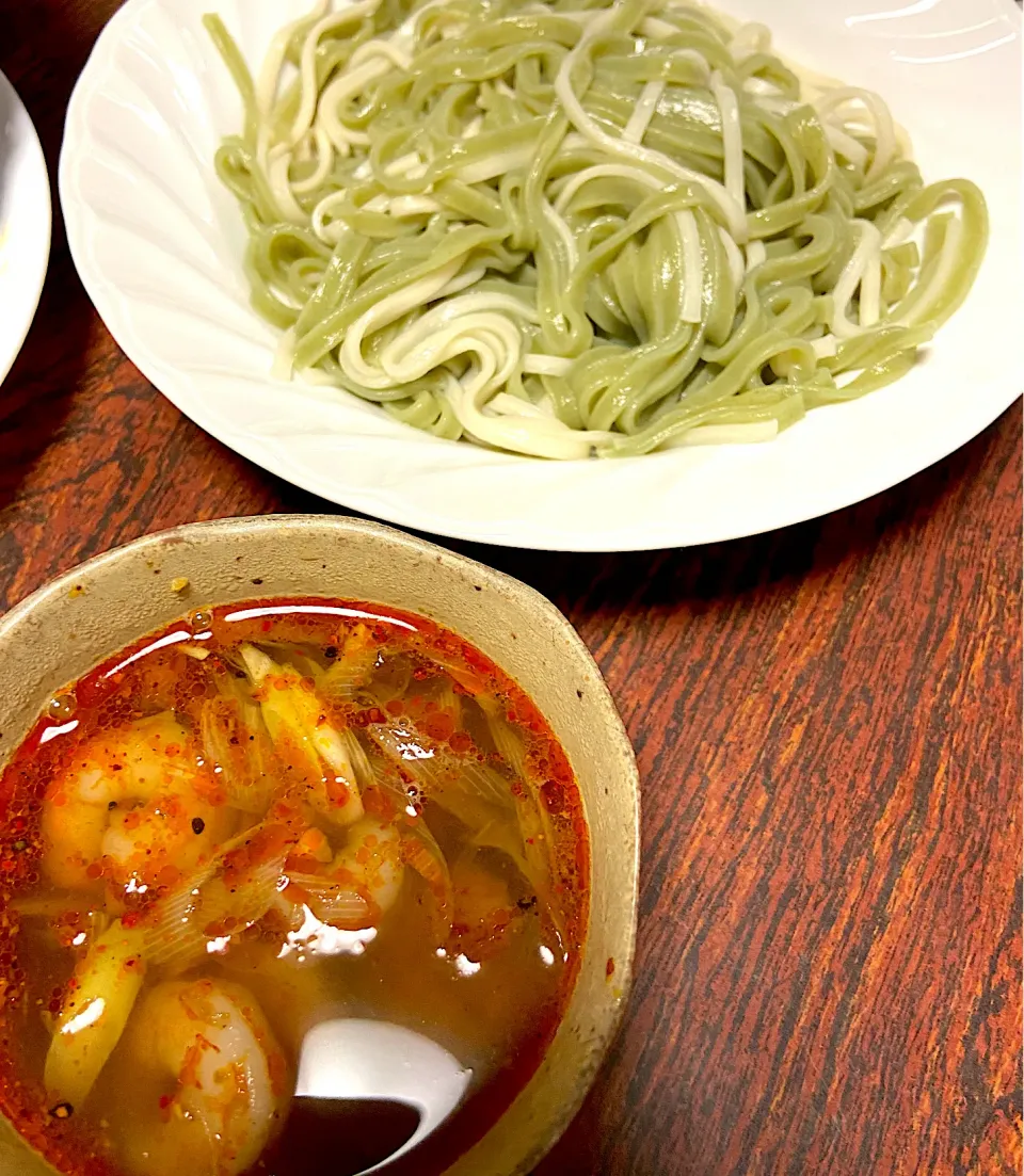 Snapdishの料理写真:麻婆香油つけ麺|ネコさん