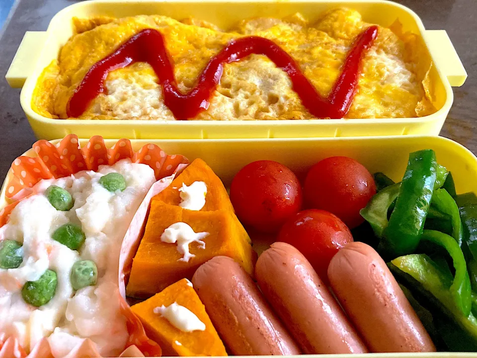 オムライス弁当|料理嫌いを直したいさん