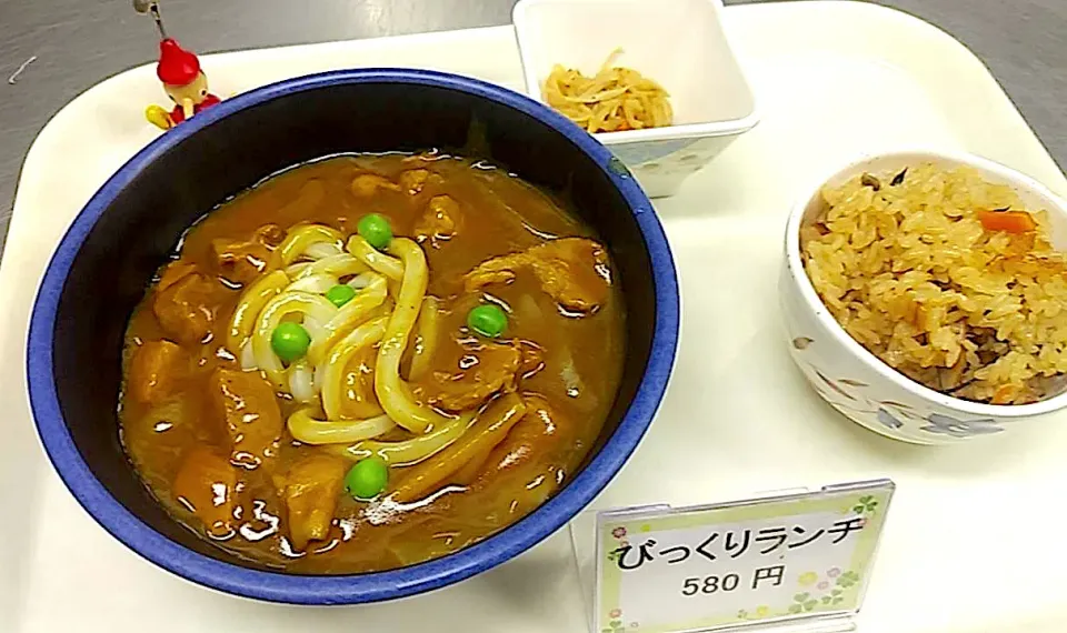 カレー南蛮・かやくごはんセット|nyama1さん