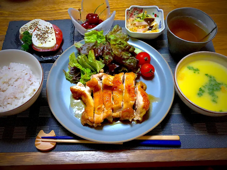 鶏のてりやきごはん|ヒヨリ飯さん