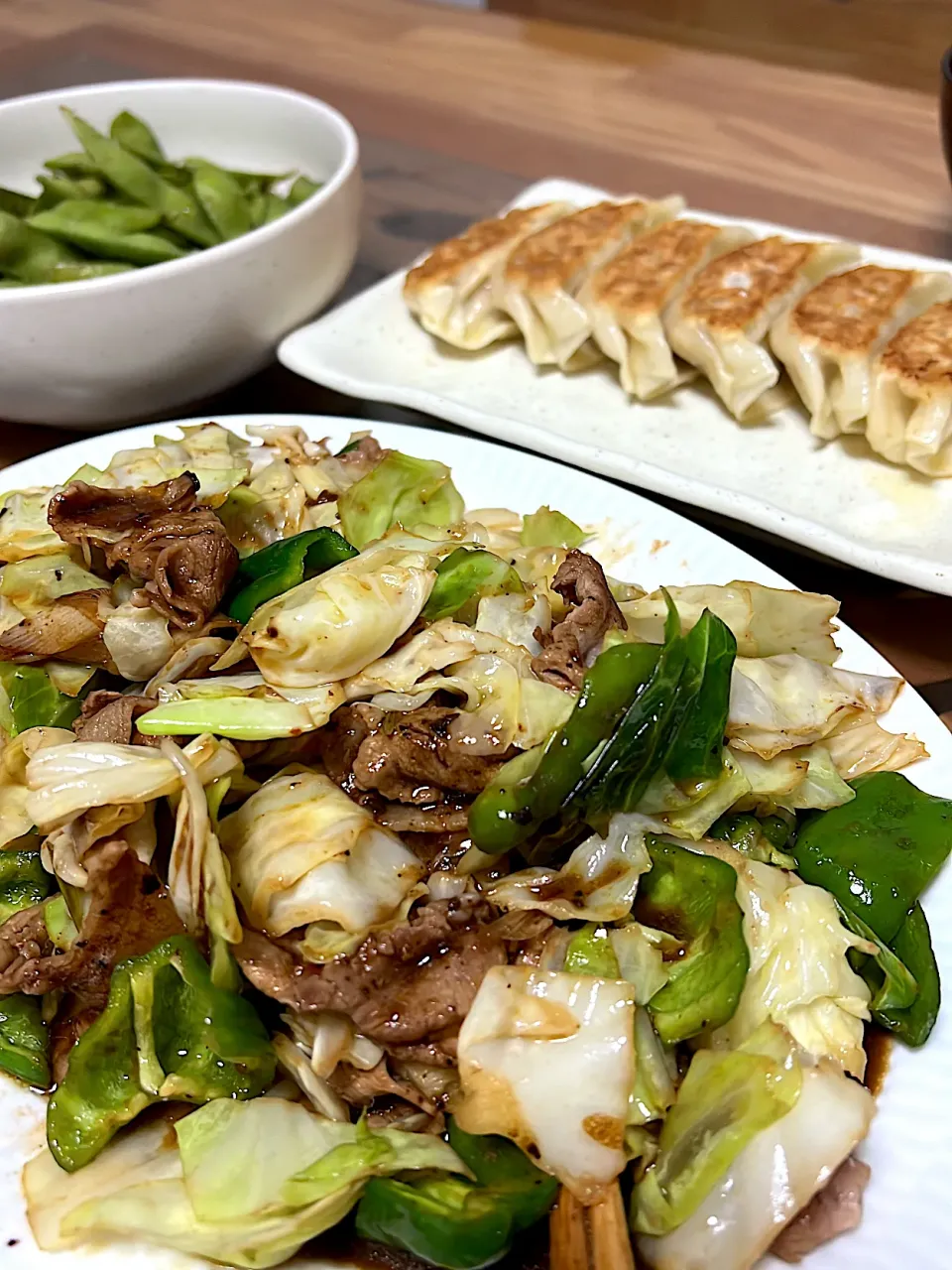 回鍋肉&焼き餃子|えみりんさん