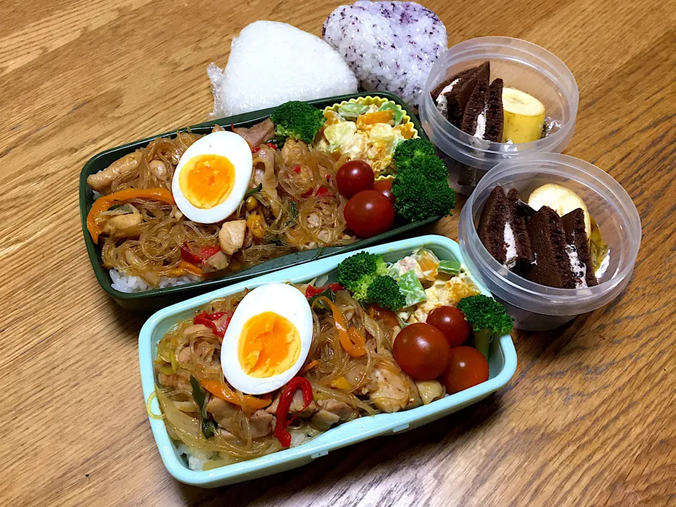 チャプチェ丼弁当|ゆさん