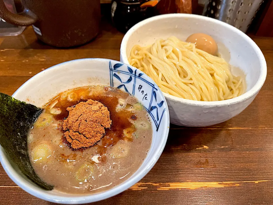 味玉つけ麺中盛り|マハロ菊池さん