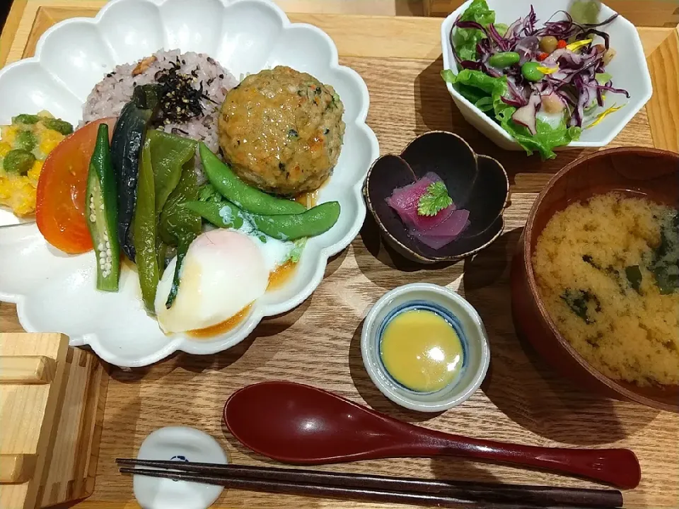 ☆今日のお昼ごはん☆　とうふ料理　八かく庵でランチ|hamamaさん