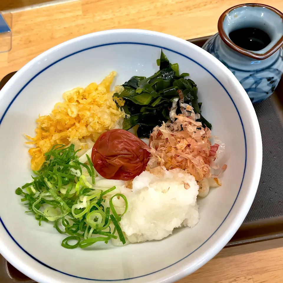 Snapdishの料理写真:梅ぶっかけ|T. Wonderさん