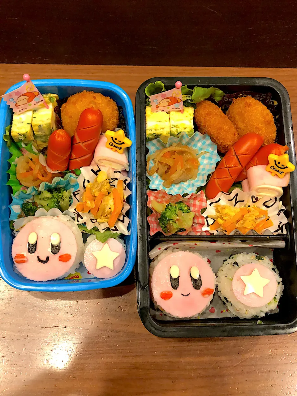 土曜保育弁当🍱カービィ☆|あゆぞーさん