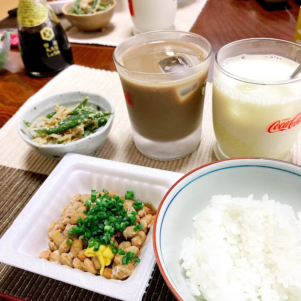 Snapdishの料理写真:納豆ご飯|akkoさん