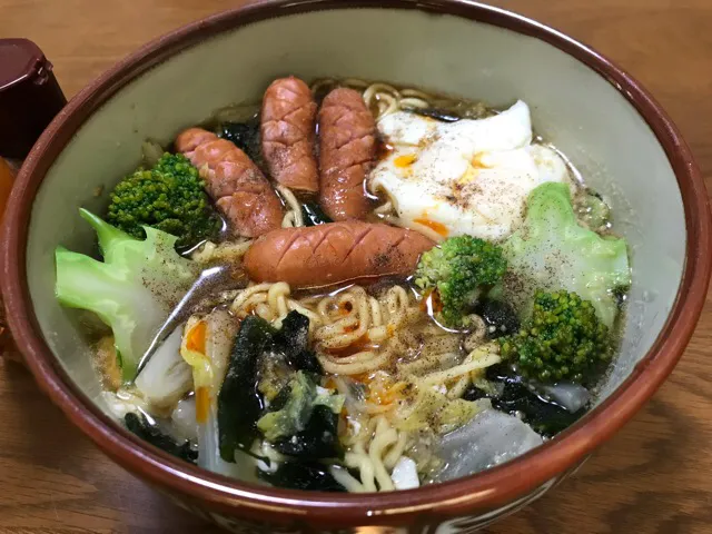 マルちゃん正麺🍜、醤油味❗️(๑˃̵ᴗ˂̵)✨|サソリさん