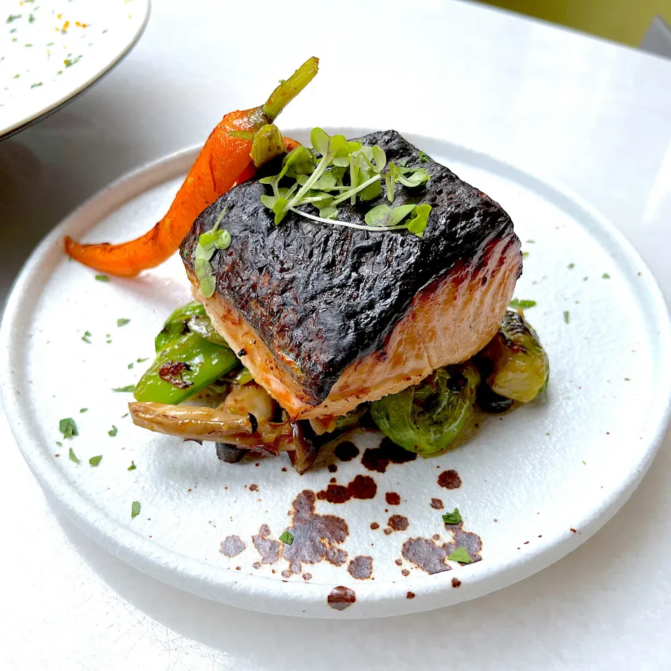 Saikyo miso grilled salmon|skyblueさん