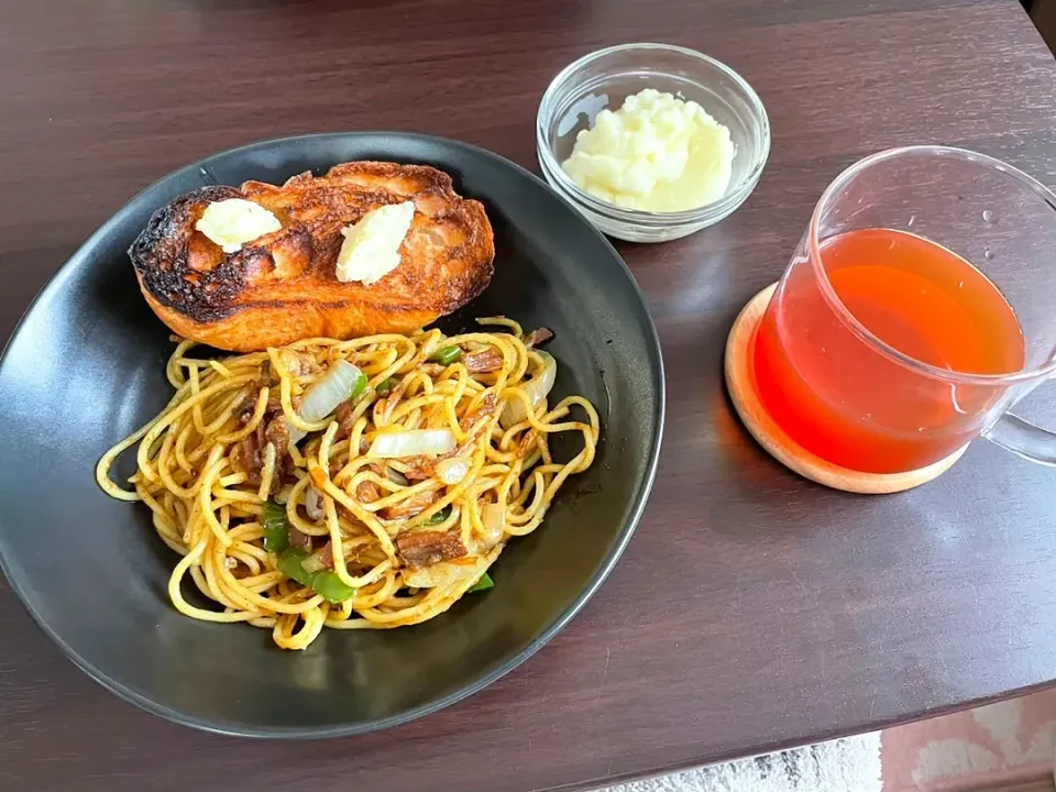 カレースパゲッティ&マッシュポテト|emiさん