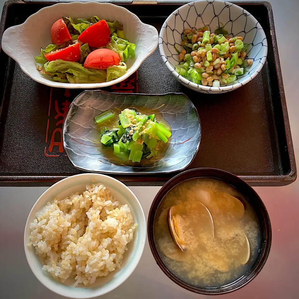 Snapdishの料理写真:さっぱり朝ご飯🍚|ゆうこりんさん